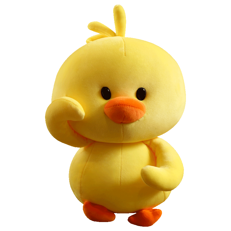 可爱网红抖音同款小黄鸭抱枕鸭子毛绒玩具娃娃公仔玩偶生日礼物女