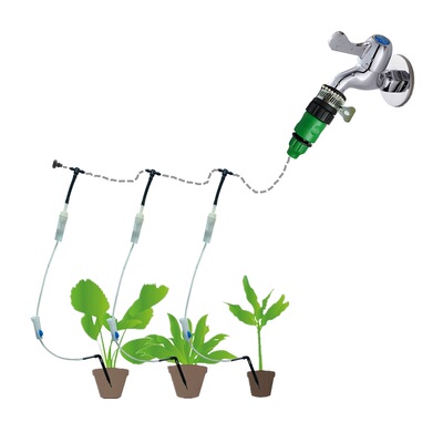 浇花灌溉系统控制器阳台水龙头滴水器微喷微滴点滴花洒自来水滴灌