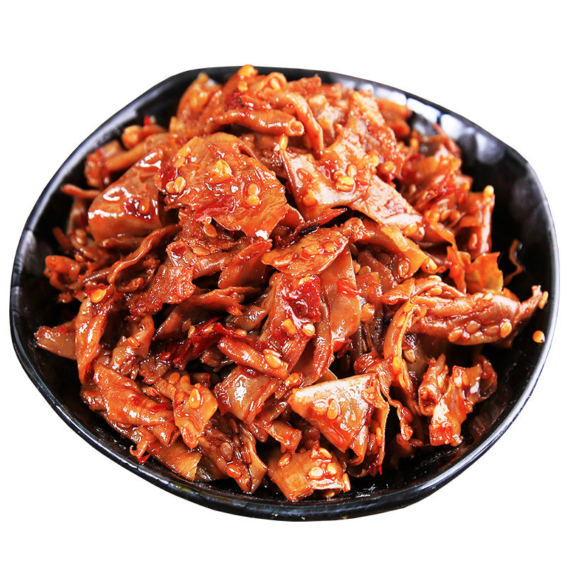 湖南平江特产250g香辣猪肠皮下酒菜麻辣零食办公室休闲小吃腊猪肠