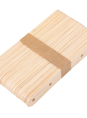 彩色雪糕棒原木冰棍棒 创意diy手工制作玩具模型材料小木片木棍