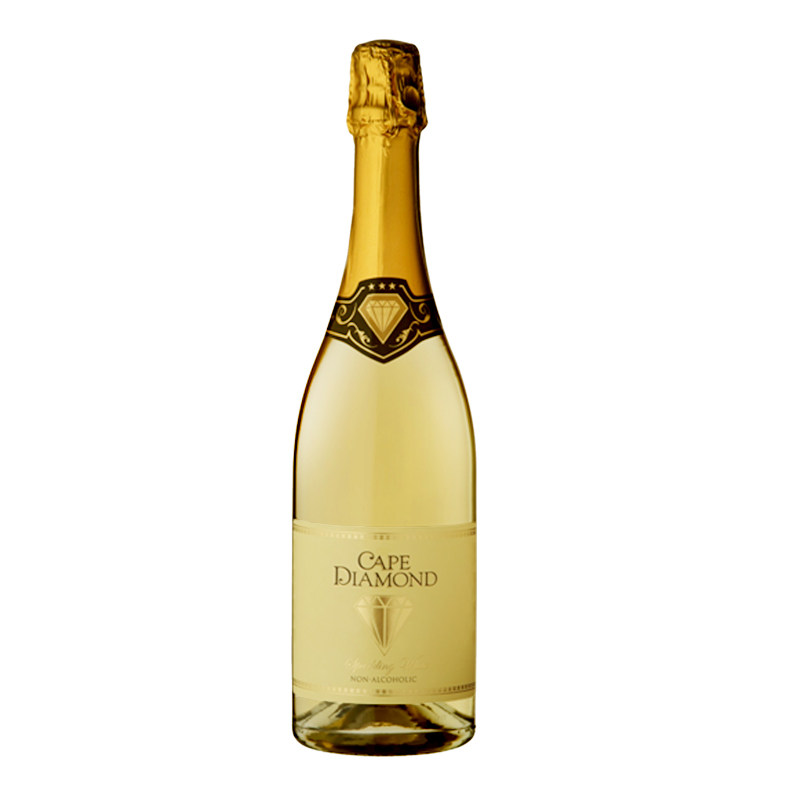 南非原瓶进口开普钻石无酒精起泡酒香槟红白葡萄汁开业酒正品