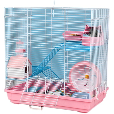 47基础加高金丝熊窝别墅随意仓鼠笼