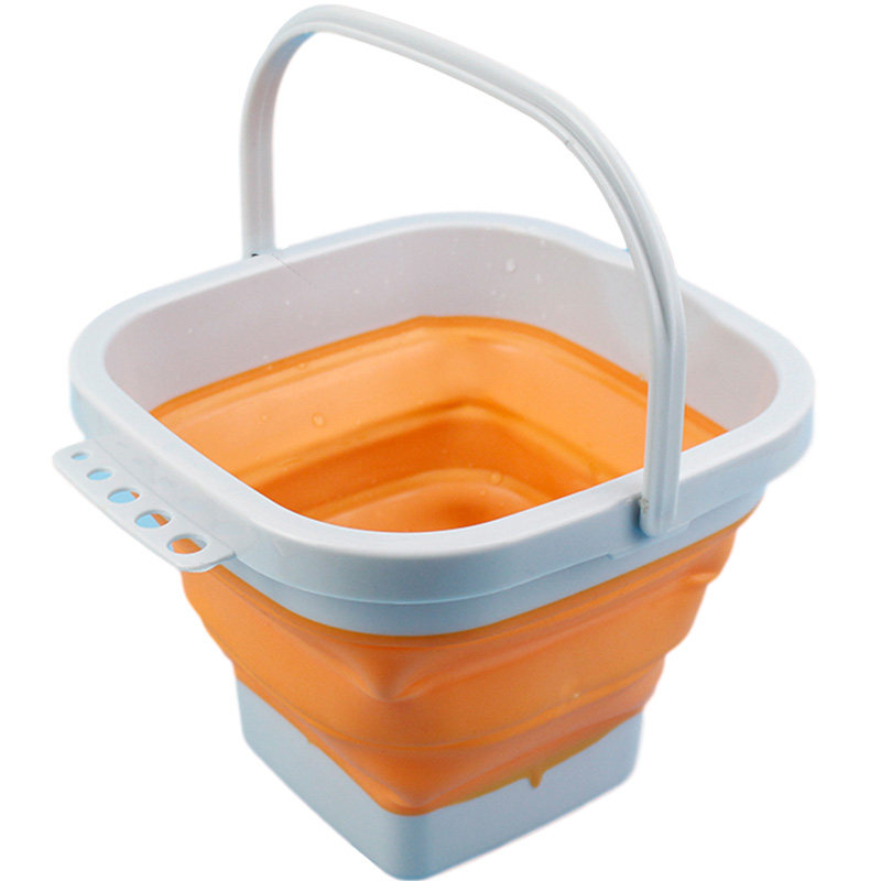 洗笔筒可折叠画画用水桶美术生水粉桶颜料洗笔筒水彩压缩小水桶便携涮