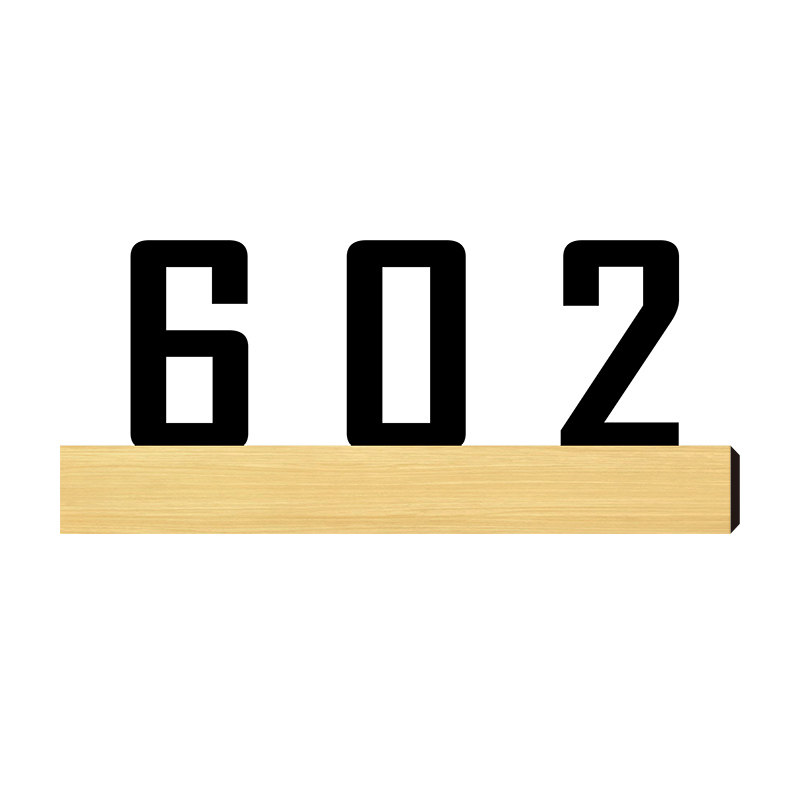 亚克力门牌号码牌家用酒店贴包厢民宿房间定制门牌号创意定做北欧