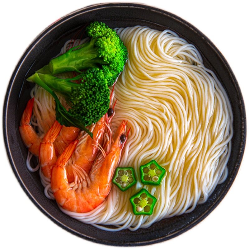 添添见淮山面非油炸山药面竹升面面饼方便细面条炒面专用一箱整箱