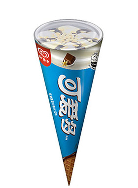 和路雪可爱多香草巧克力草莓冰激凌