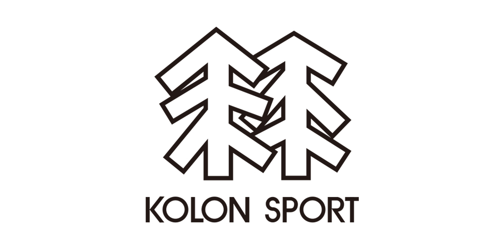 自创立起,kolon sport就把绿色定为基本色调,以常青树为品牌标志,坚持