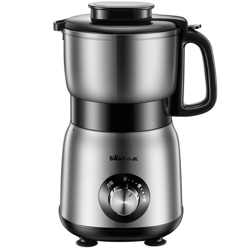 小熊磨粉机商用家用超细五谷杂粮干磨打粉机中药材小型研磨粉碎机