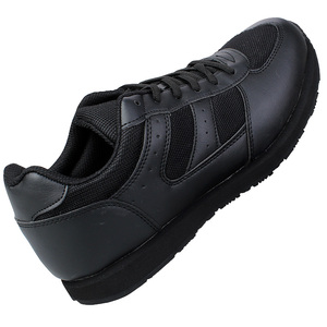 正品超轻保安黑色训练男帆布作训鞋
