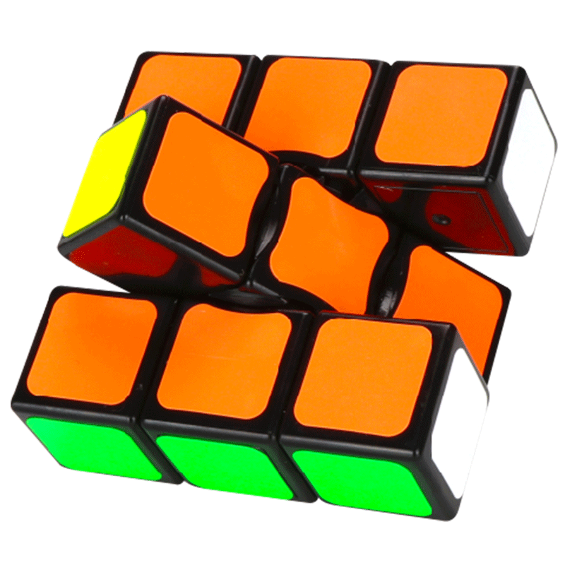 yj永骏133魔方创意一阶魔方1阶益智玩具早教顺滑速拧异形儿童减压