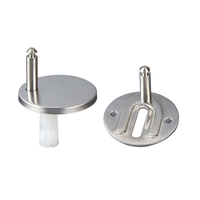 马桶配件 马桶盖专业坐便器盖板不锈钢通用铰链上装膨胀固定螺丝