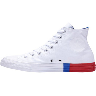 不再担心会撞鞋~匡威converse all star双色拼接跟帆布鞋159639