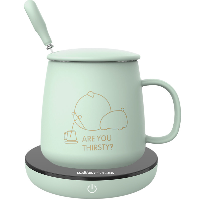 小熊养生电炖杯多功能办公室迷你煮茶煮牛奶神器电加热烧水杯1人2