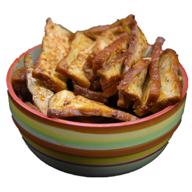 8包包邮流水豆腐干重庆石柱特产麻辣味美味小吃休闲零食豆干80克