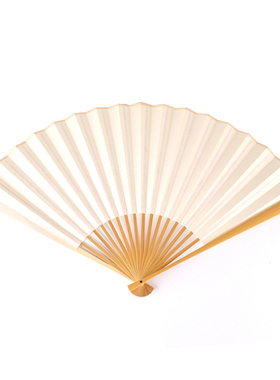 文玩玉竹折扇7寸-10寸空白折扇白扇子苏工扇面文玩扇张云雷同款