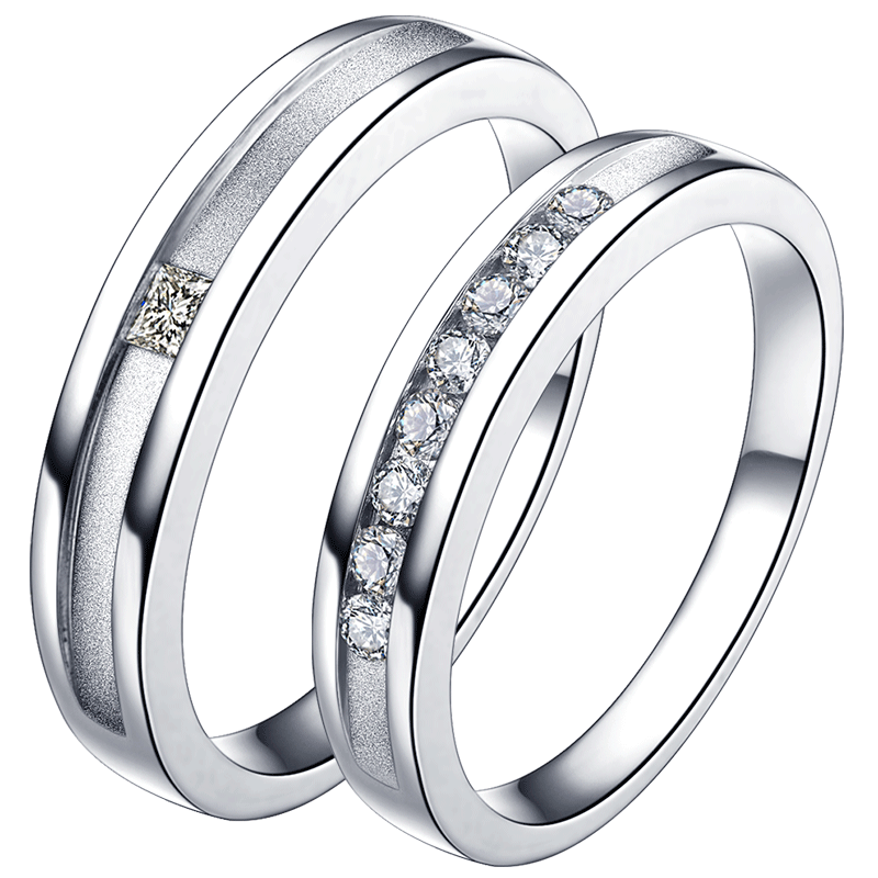 佐卡伊明星白金情侣对戒一对钻戒怎么样?听说是最大的坑爹牌子?