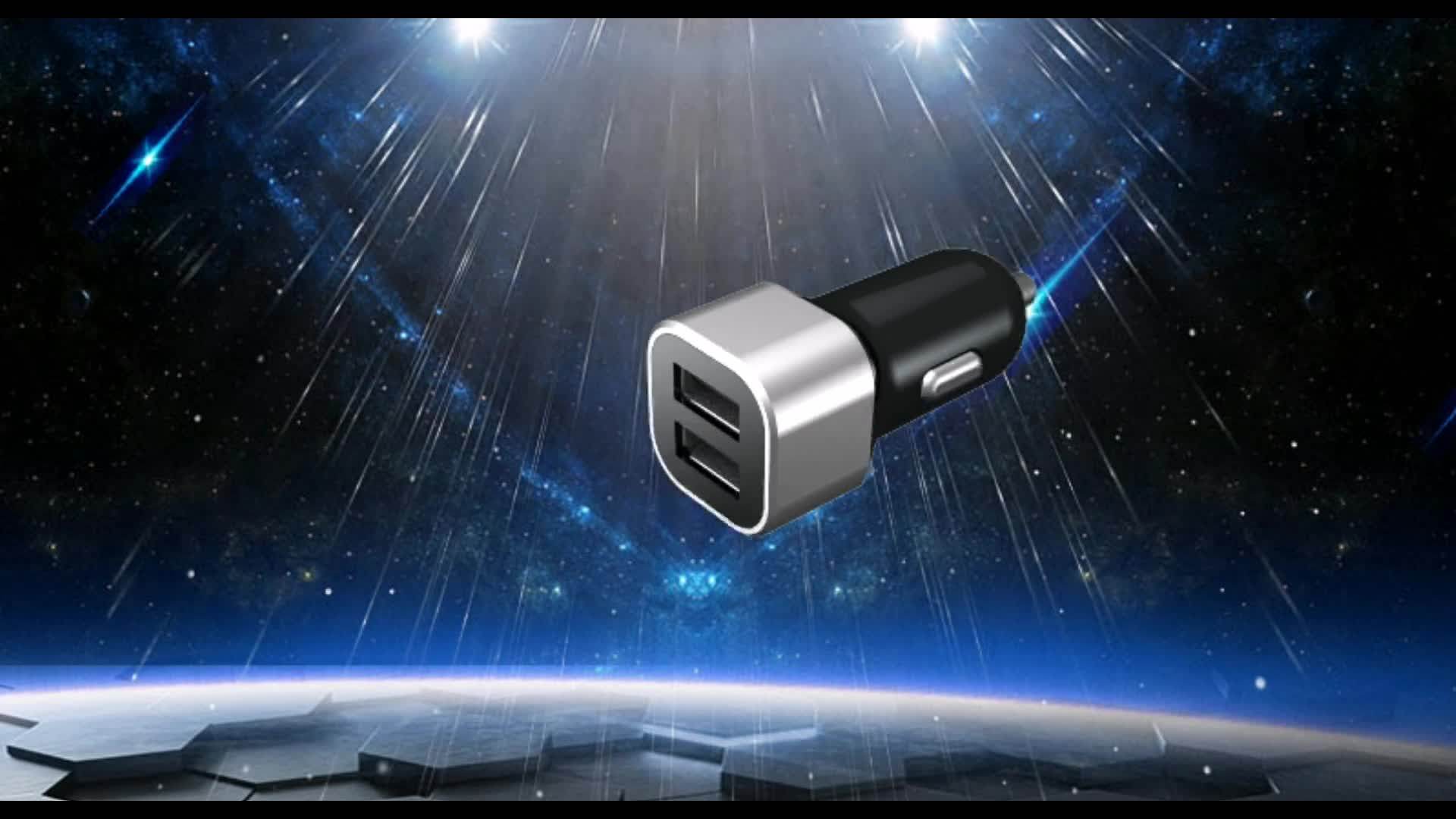 2018 best sell 2 usb car charger 12v-24v