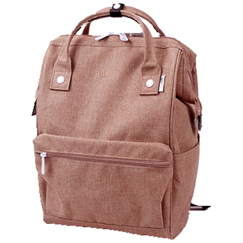 日本anello2021新款离家出走学生双肩书包大容量电脑旅游防水ins - 杰