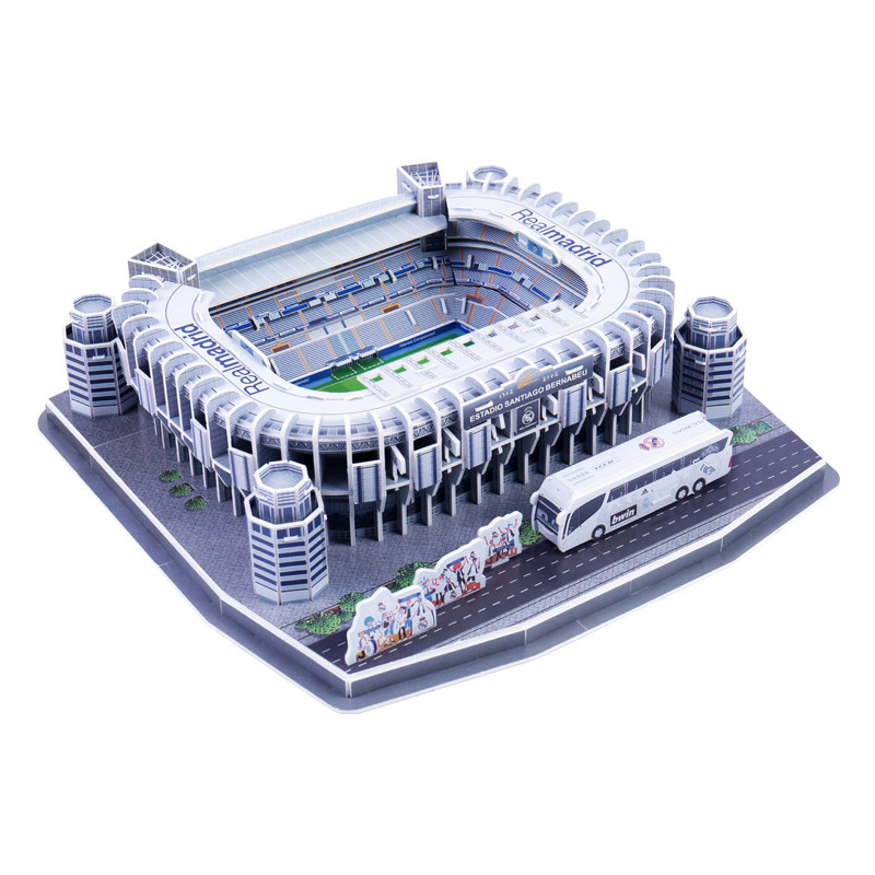 皇马伯纳乌曼联巴萨恒大国安阿森纳利物浦尤文切尔西米兰球场模型