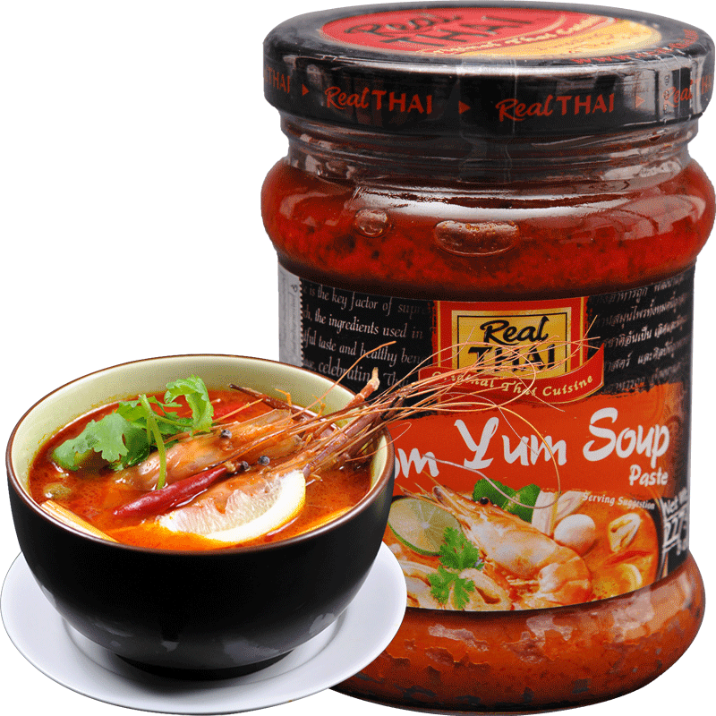 泰国进口丽尔泰*冬阴功酱227g 冬荫功汤料酸辣咖喱块火锅底料泰式