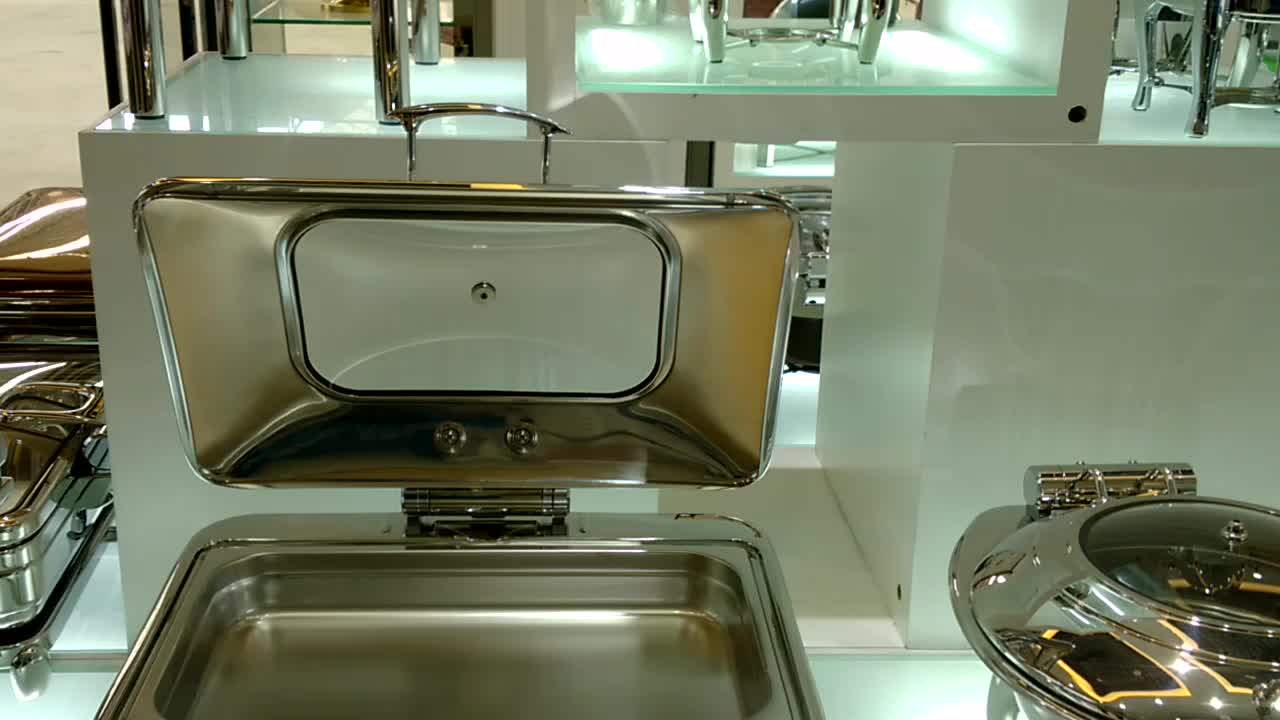 品牌yufeh 宇辉3060l高级豪华圆形餐炉 可视自助餐炉布菲炉304钢