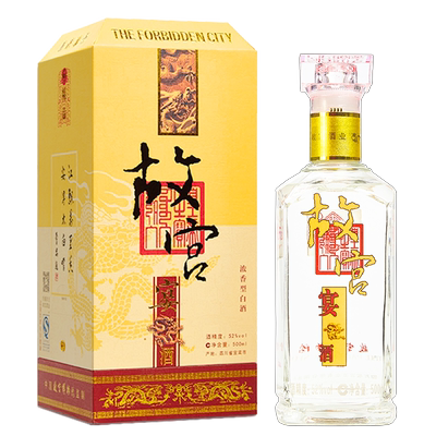 故宫宴酒52度500ml浓香型白酒 - 大淘客联盟