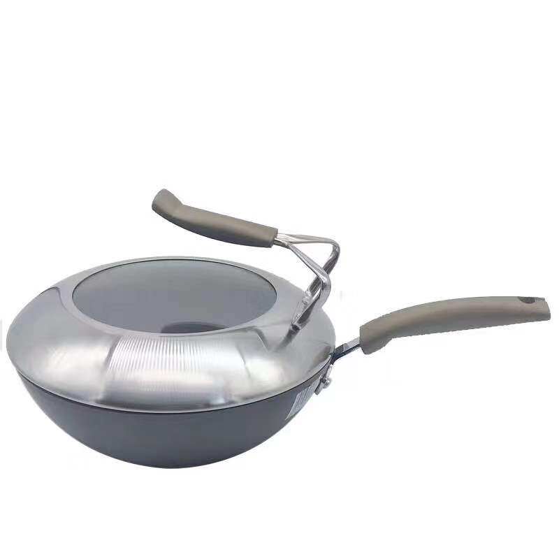 苏泊尔爆款三代火红点不粘锅炒锅大勺可立盖 pc32h7 30h7家用锅具