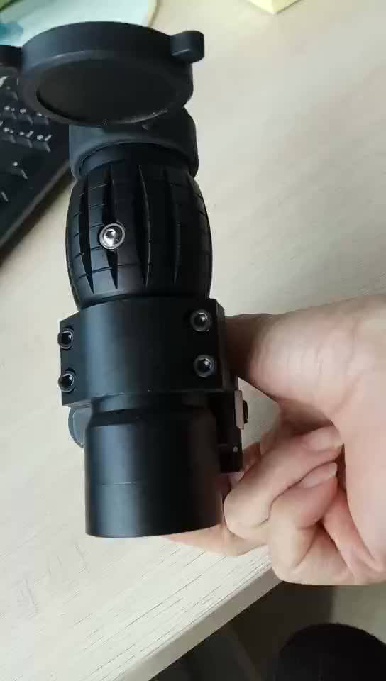 紧凑型战术瞄准镜3x放大镜瞄准镜光学系统,带翻转安装侧皮卡汀尼韦弗