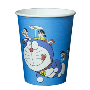 卡通图案加厚环保茶水杯一次性纸杯