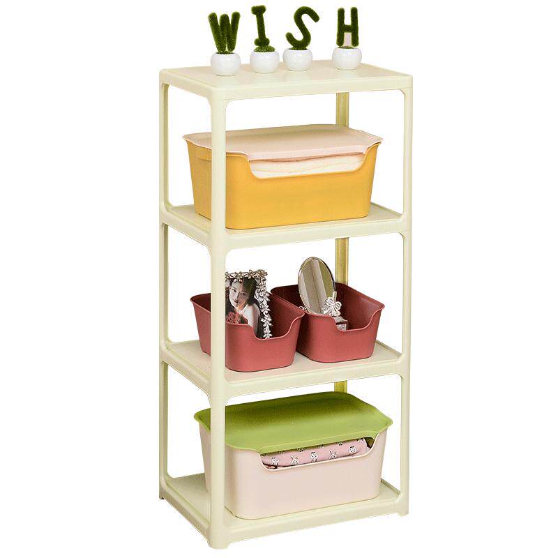 塑料收纳架卫生间 置物架可拆整理架子卧室收纳架储物架