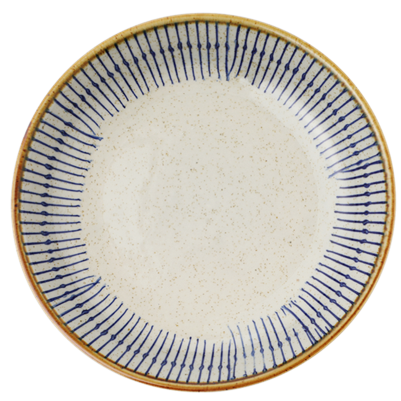 日式盘子菜盘家用餐具创意深盘餐厅陶瓷盘个性瓷盘子商用大号餐盘