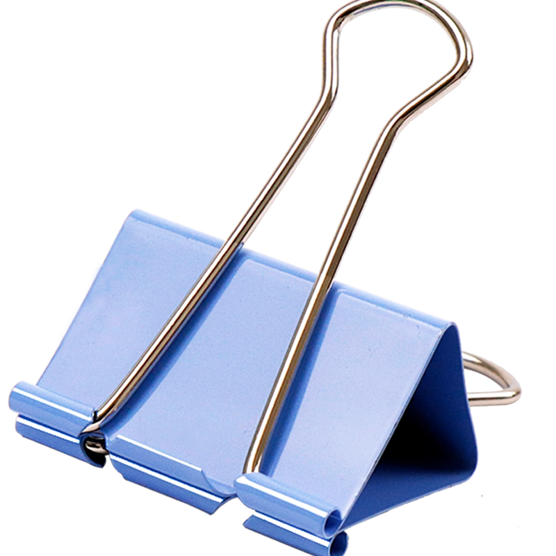 夹中号票夹凤尾夹文件夹子整理夹小夹子文具多功能固定学生办公用品