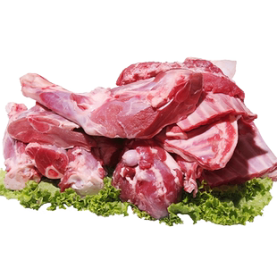 【福羊天赐_羊腿肉块4斤】内蒙古锡盟散养羊肉新鲜羊腿羊排羊蝎子