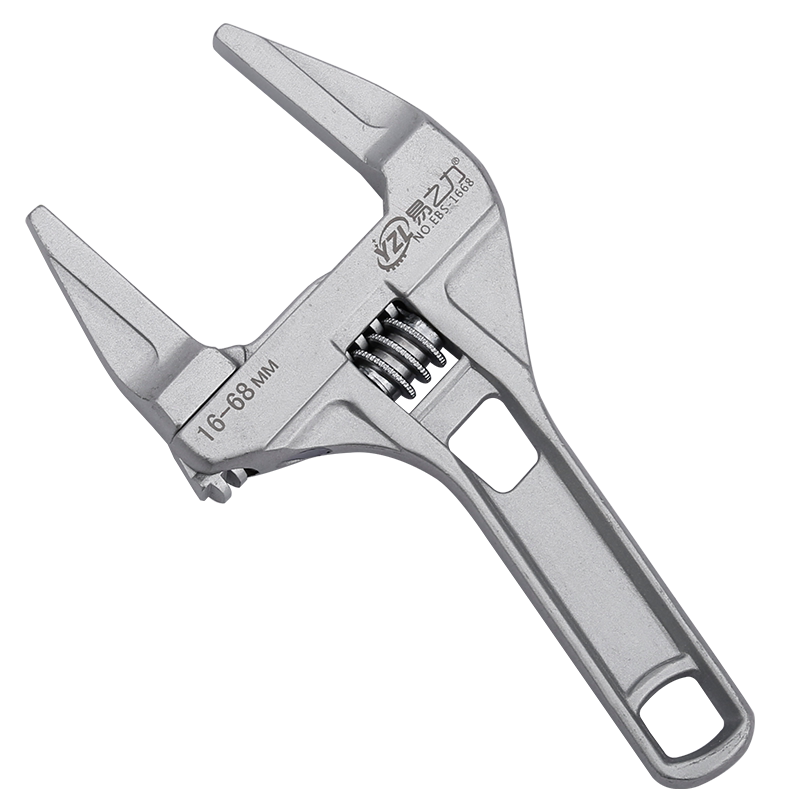 多功能卫浴扳手工具大开口维修空调板子短柄 下水器管道活口扳手