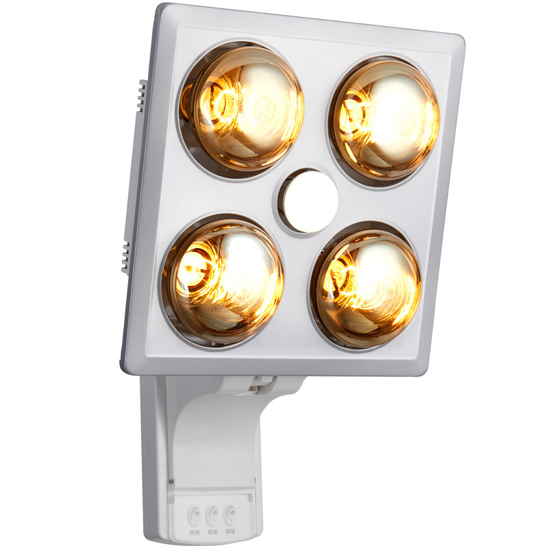 欧普照明浴霸灯暖壁挂式暖灯三合一打孔取暖家用卫生间浴室挂墙