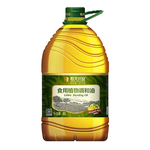 恒大兴安清香芥花籽橄榄油4l调和油
