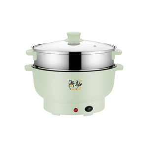 青葵电煮锅多功能家用宿舍学生煮面小电锅电炒菜炒锅火锅蒸煮一体