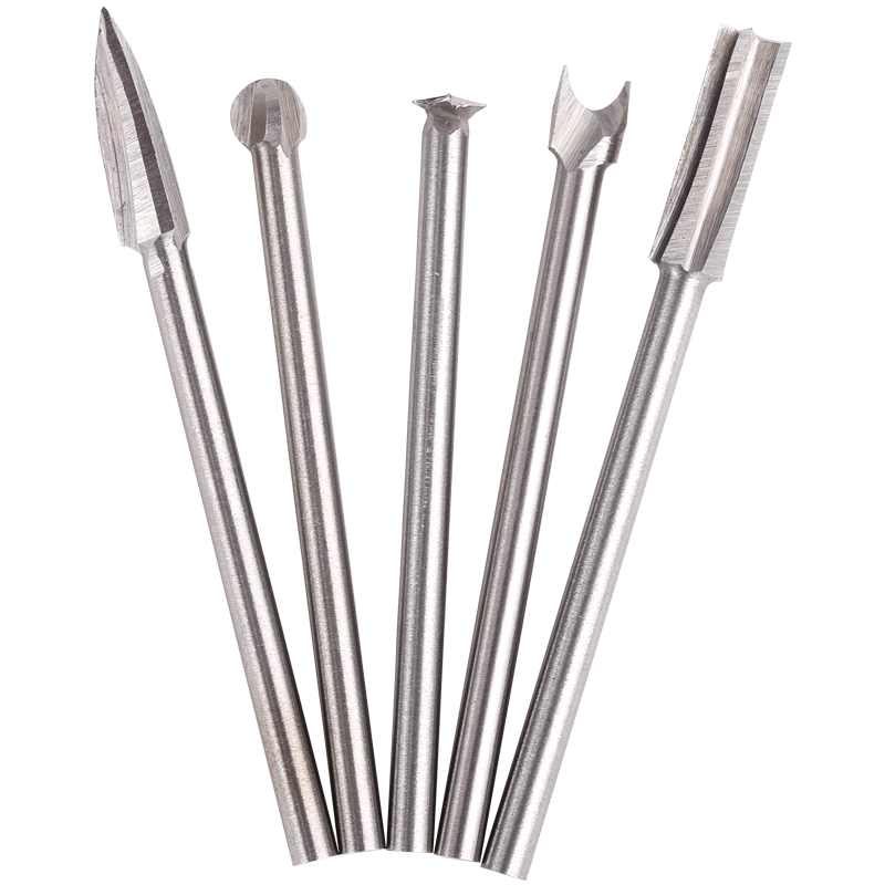 电动木工雕刻刀套装木雕根雕刻工具牙机木刻打磨抛光刀头铣刀钻头