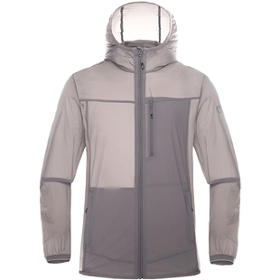 【明星同款】探路者防晒衣服20夏户外男防紫外线超薄皮肤衣|81821