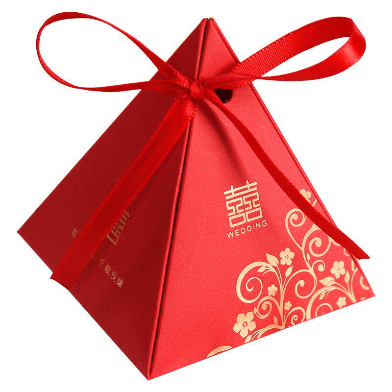 结婚用品喜糖盒子婚礼糖果盒礼袋礼盒装创意中国风专用喜糖包装袋
