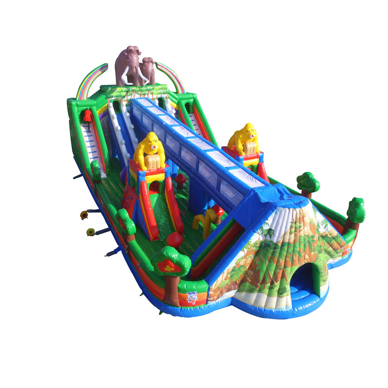 充气城堡大型室外蹦蹦床儿童滑梯游乐场设备淘气堡乐园跳跳床广场