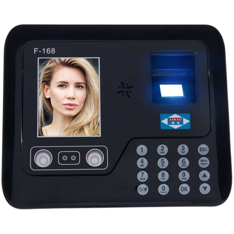 机公司食堂面部扫脸员工上班出勤工厂工人打卡机智能企业刷脸签到神器