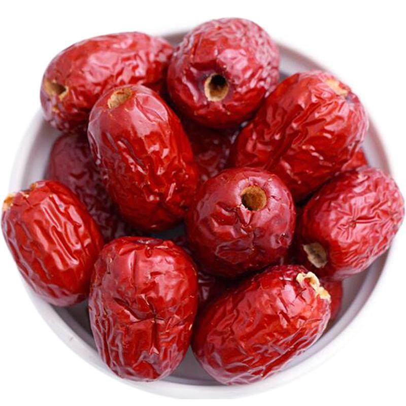 新疆无核红枣 特级 空心免洗 若羌灰枣500g 去核大枣无籽煮粥零食