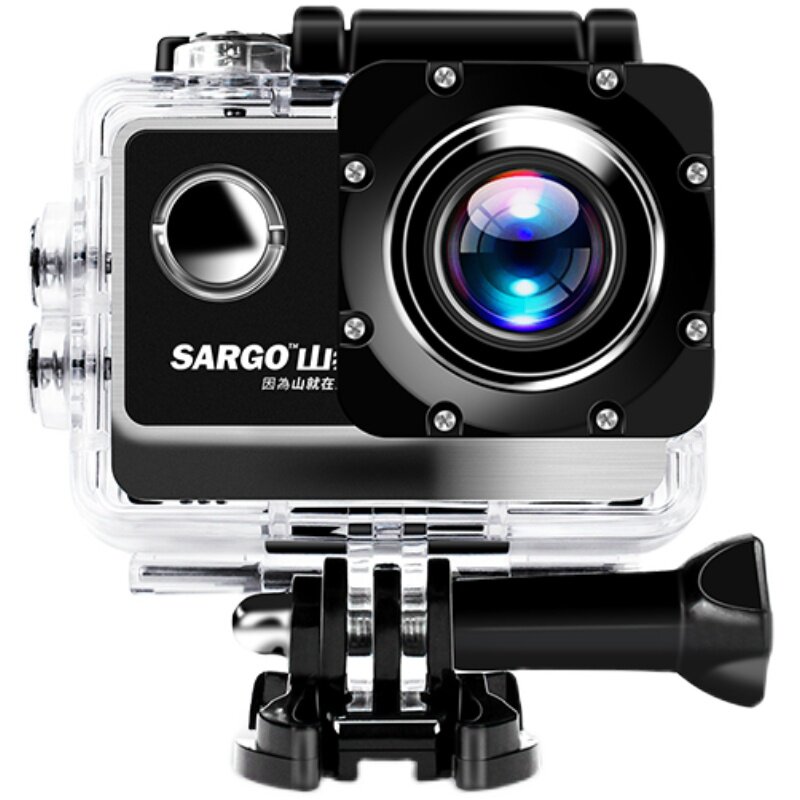 山狗a8s骑行运动相机4k高清摄像头盔360全景摩托行车记录仪头戴式