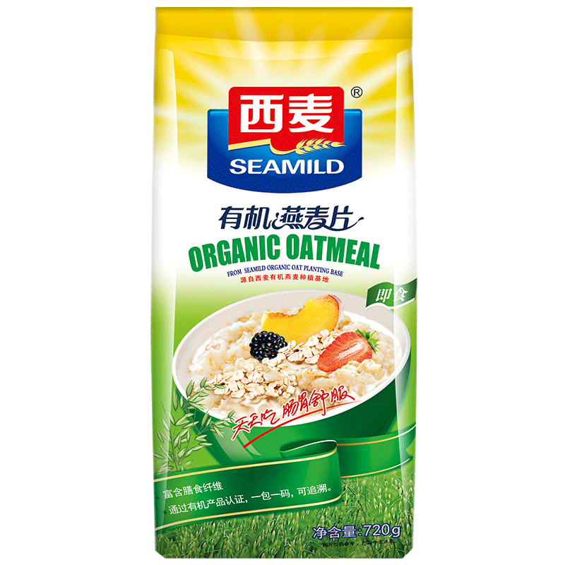 拍两件西麦有机燕麦720g