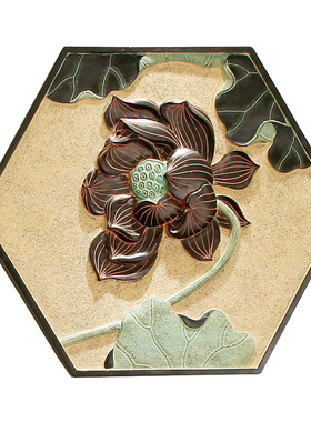 客厅组合3d立体浮雕壁画玄关背景墙