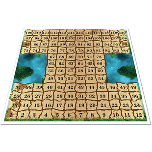 穿越突破雷阵踩地雷拓展活动道具游戏培训趣味团建过草地喷绘地图 券