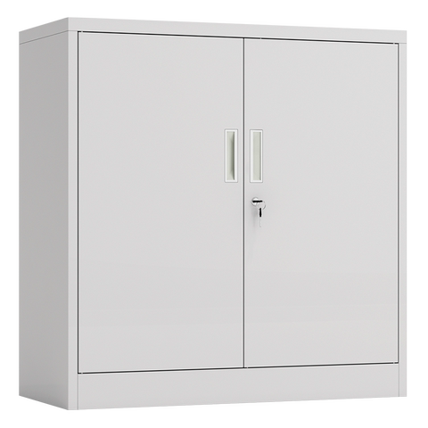 办公室文件柜铁皮柜矮柜储物柜带锁小柜子钢制桌下柜档案柜资料柜