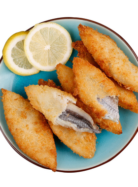一份4盒亚洲渔港鳕鱼排半成品鱼排油炸鳕鱼片银鳕鱼炸鱼排真鳕鱼