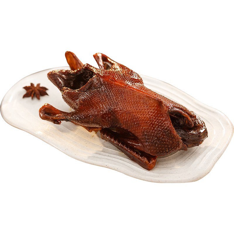 千喜酱板鸭蜜汁烤鸭酱鸭小吃特产卤味熟食肉零食即食650g千喜卤鸭
